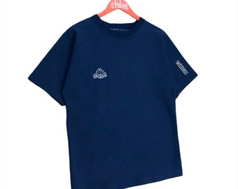 Vintage Kappa Big Logo Embroidery Short Sleeve T-shirt Streetwear