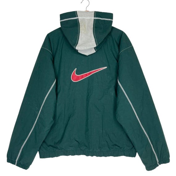 red and green nike hoodie