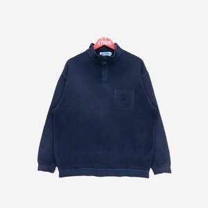 Vintage Chaps Ralph Lauren Half Button Pullover Sweater (L)