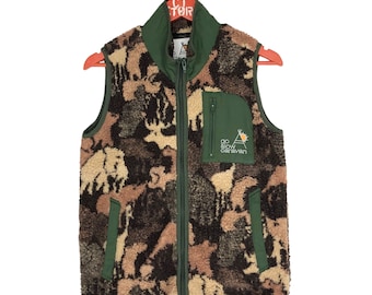 Go Slow Caravan Fleece Vest Jacket Size S
