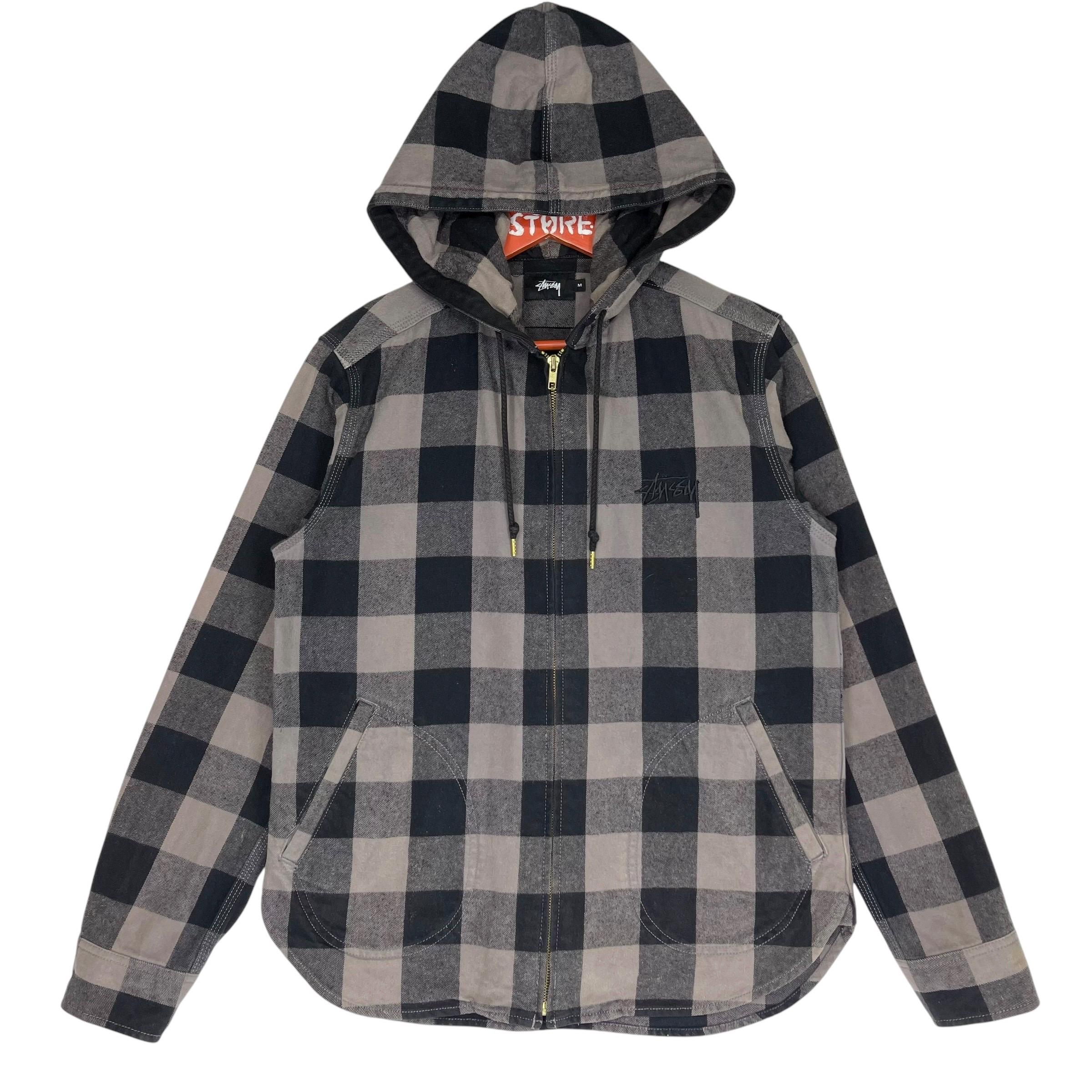 Stussy International Tribe Embroidered Hoodie Jacket Size M - Etsy