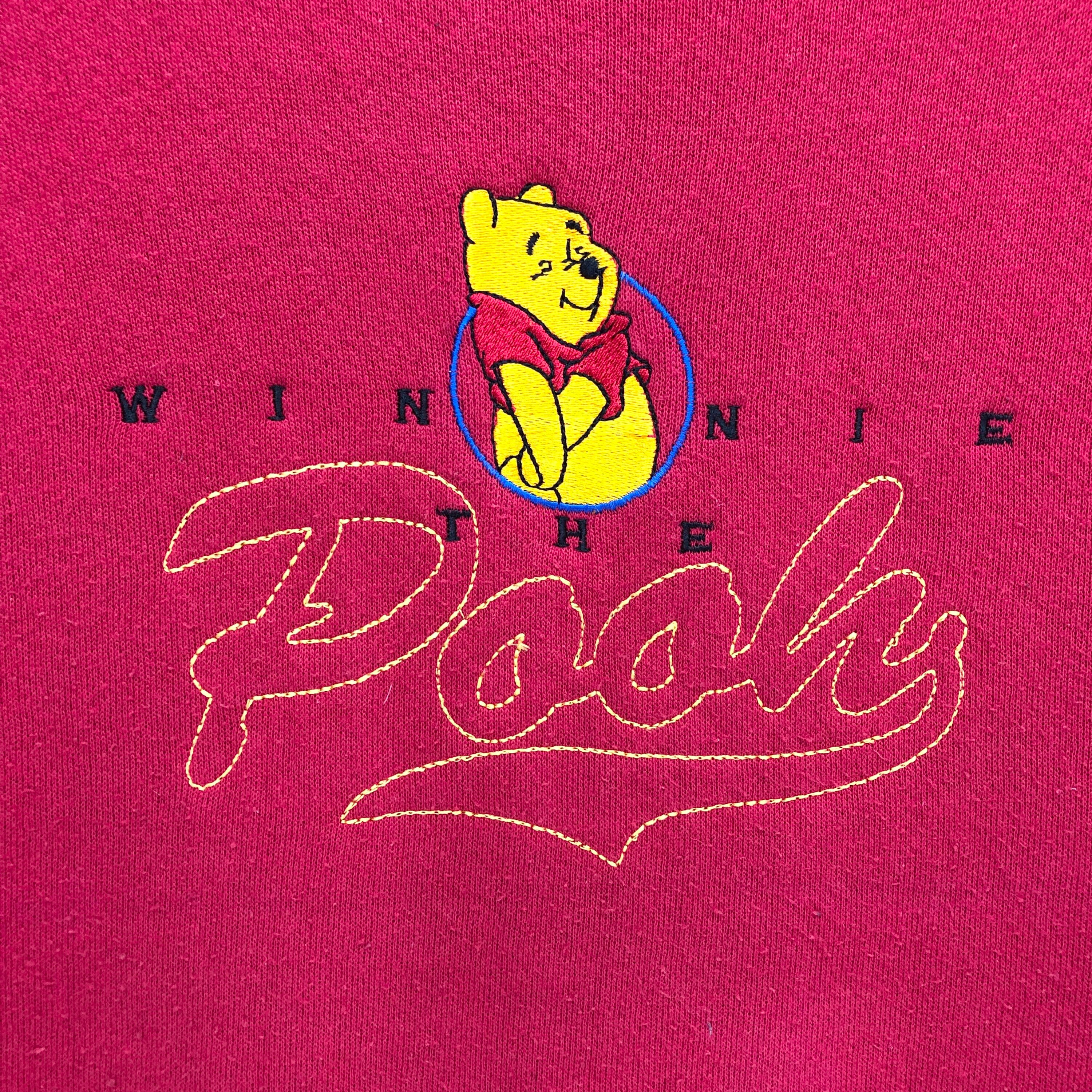 Vintage 90s Winnie the Pooh Cartoon Crewneck Sweatshirt Size L in 