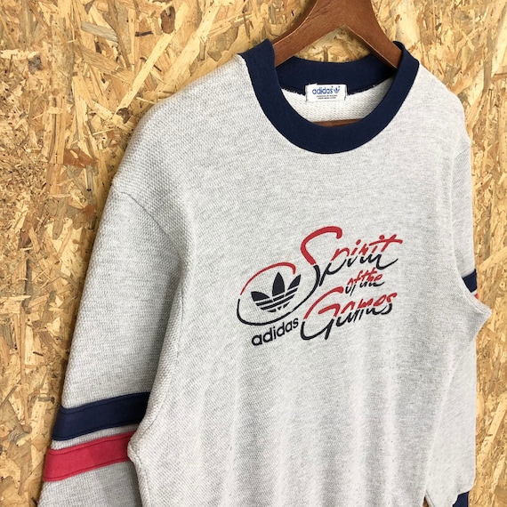 1984 Vintage Adidas X Descente Spirit of the Games Crewneck