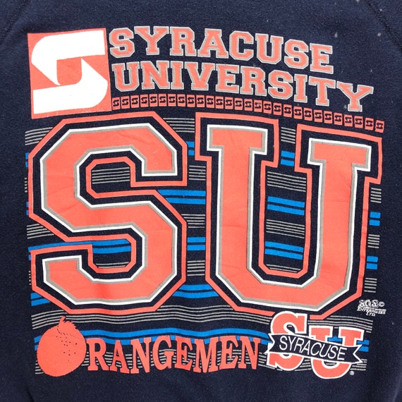 Vintage 90s Ncaa Syracuse University Orangemen Fu… - image 5