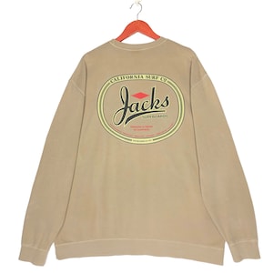 Vintage Jacks Surfboards Crewneck Sweatshirt - Big Logo (XXL)