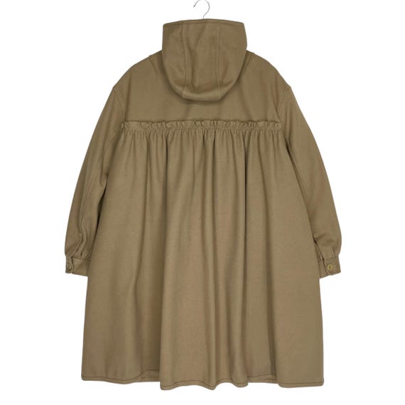 人気ブランドの新作 X Undercover Takahashi Jun GU Oversized Coat Gather Back ジャケット・アウター
