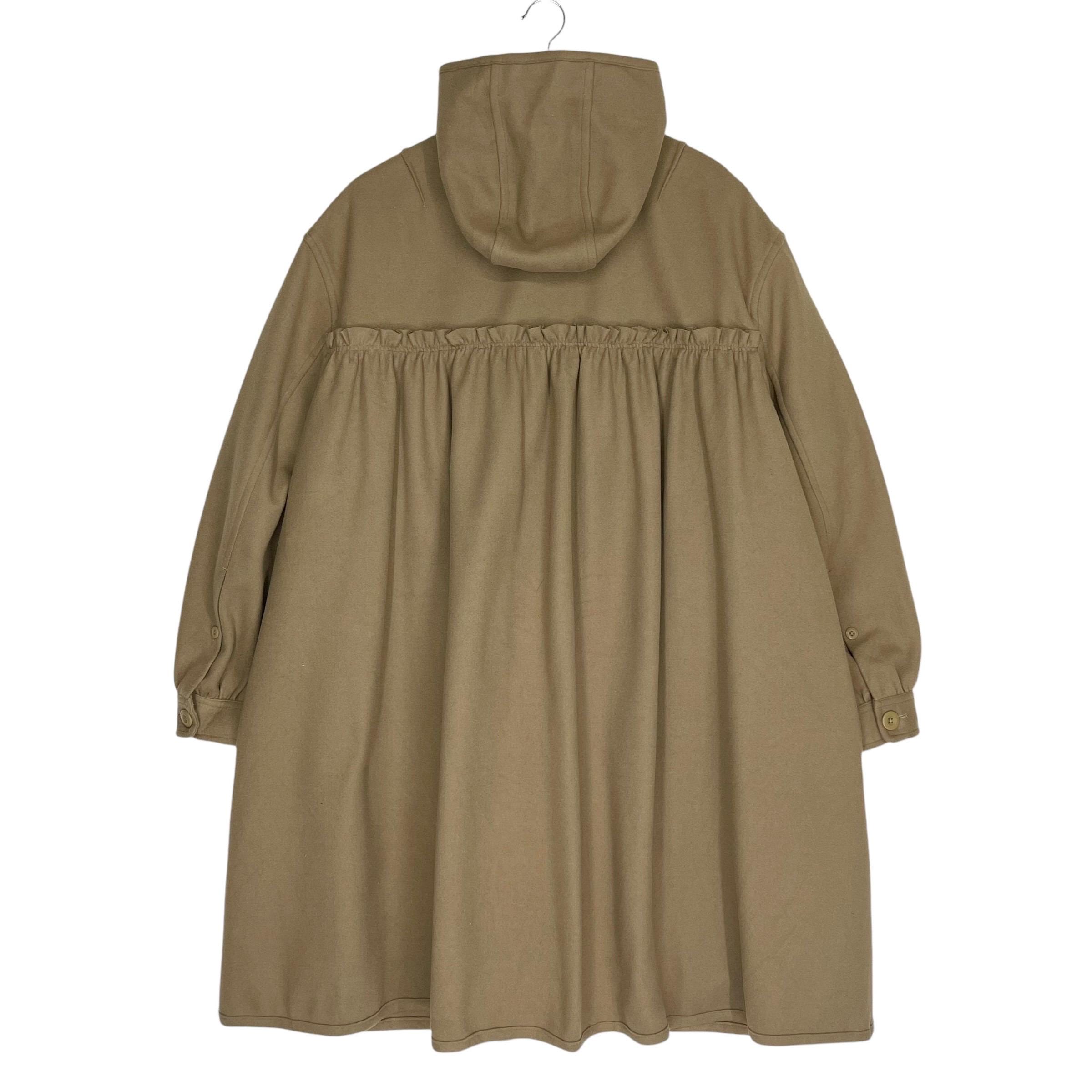 公式 GU X Undercover Takahashi Jun Back Oversized Coat Gather 帽子