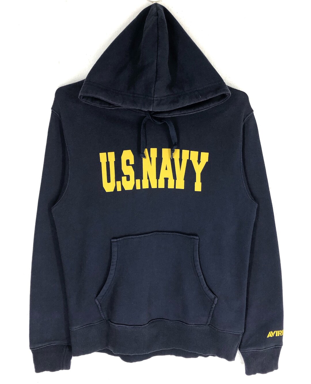 ◇AVIREX◇ Daily Logo Hoodie Navy Vintage Avirex U.s.navy Hoodie Size M Navy Avirex Hoodie