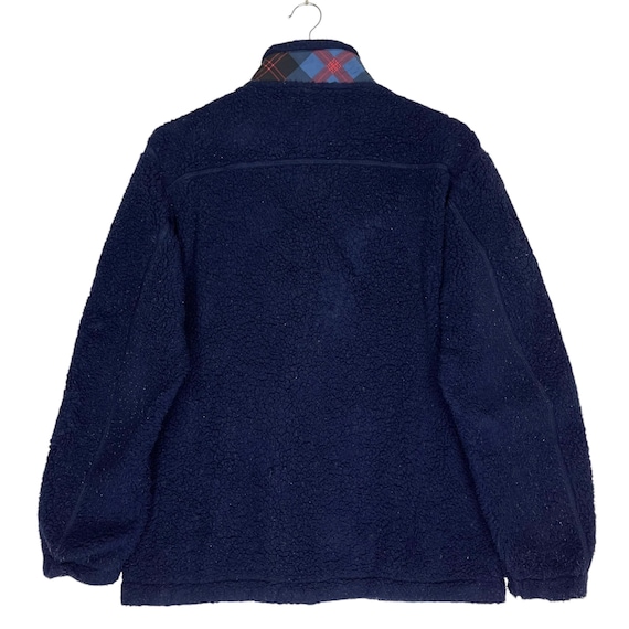 Uniqlo JW Anderson Jacket Mens Medium Pile Fleece Full Zip Blue