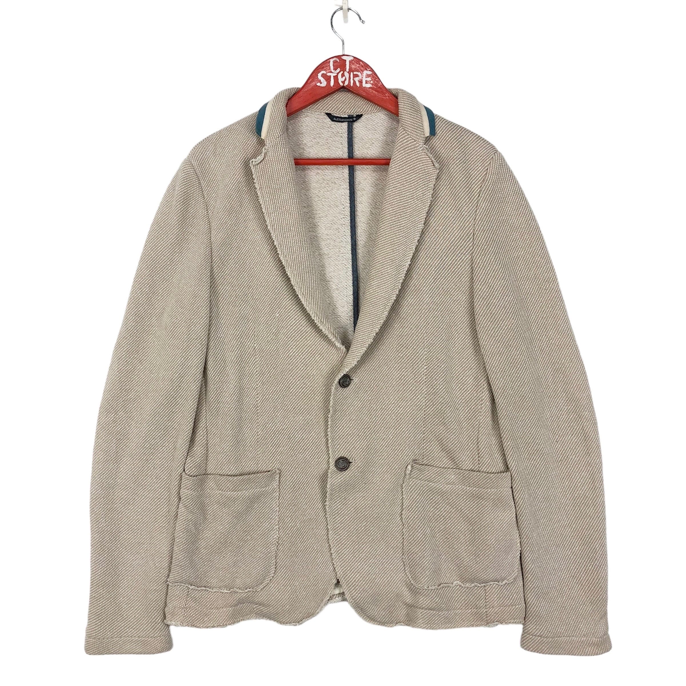 Vintage Daniele Alessandrini Beige Blazer Jacket - Size M - Etsy Vintage Daniele Alessandrini Beige Blazer Jacket - Size M - Etsy