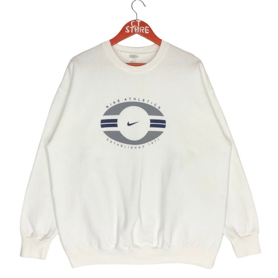 Vintage 90s Nike Crewneck Sweatshirts Big Logo Size L, Nike