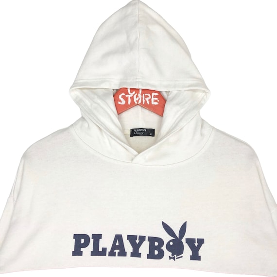 Vintage Playboy Logo Hoodie Pullover Size M, Play… - image 3
