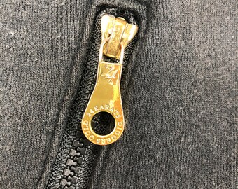 24 Karats Tribe of Gold Hoodie - Big Logo Black Zip-up (size S) - Etsy