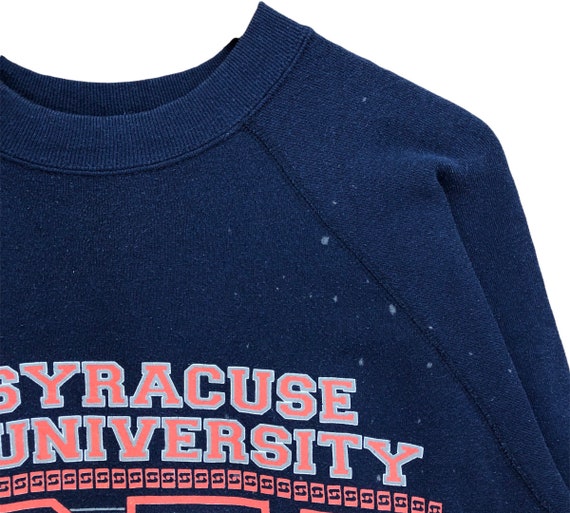 Vintage 90s Ncaa Syracuse University Orangemen Fu… - image 7