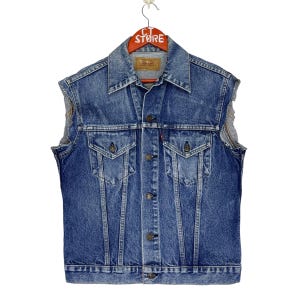 Vintage Levis jeansväst i avskuren modell 70505-0217