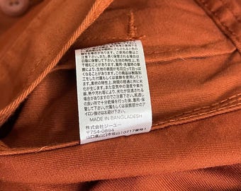 ミハラヤスヒロ × GU シェフジャケット MY オレンジ - Etsy 日本