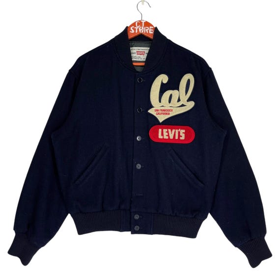 ジャケット・アウター everyone varsity jacket *no patch NAVY L a_WZ29-JK-001-VARSITY-JACKET-2