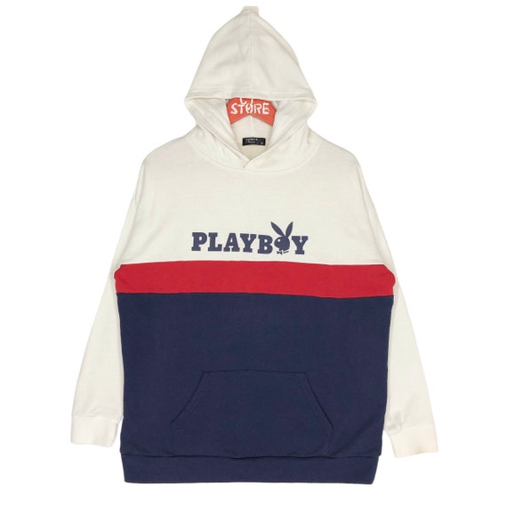 Vintage Playboy Logo Hoodie Pullover Size M, Play… - image 1