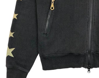 24 Karats Tribe of Gold Hoodie - Big Logo Black Zip-up (size S) - Etsy
