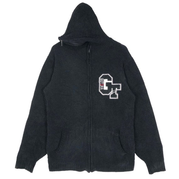 Gotcha Full Zip Hoodie Size M Gotcha Surf Hoodie Adult Hoodie Etsy UK