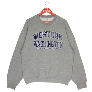 Vintage Western Washington University Crewneck Sweatshirts Size M, University Sweatshirts, Washington Sweatshirts, University Of Washington