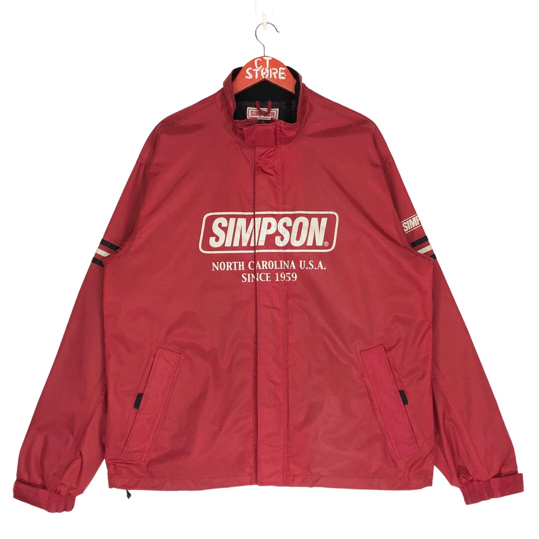 SIMPSON U.S.A. Drag Racing ジャケット 4L 49b5442147d9243fb8fc5532679065