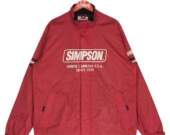 Vintage Simpson Racing Jacket: North Carolina, Size L