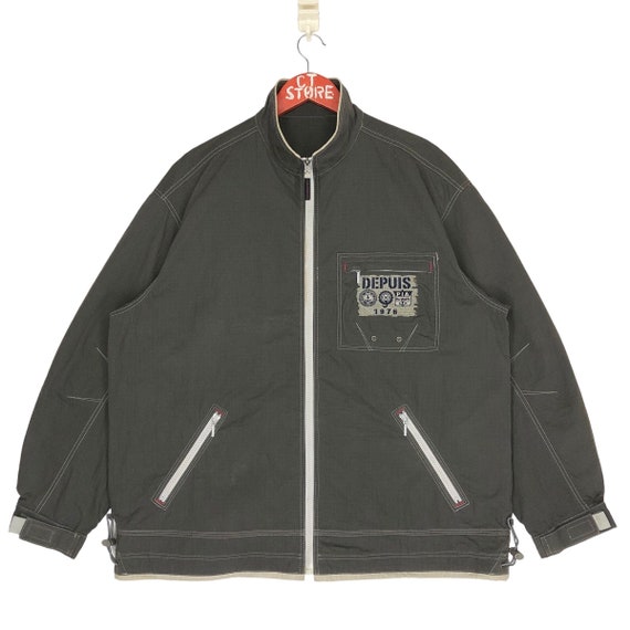 90's PIA SPORTS XLサイズ switching jacket Vintage Pia Sport Depuis Zip up Jacket Size XL Pia Sport