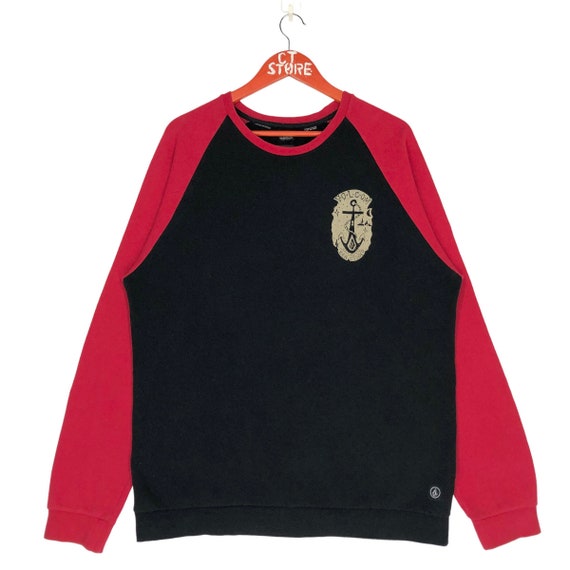 Vintage Volcom Sea Stoned Sweatshirt Big Logo Swe… - image 5