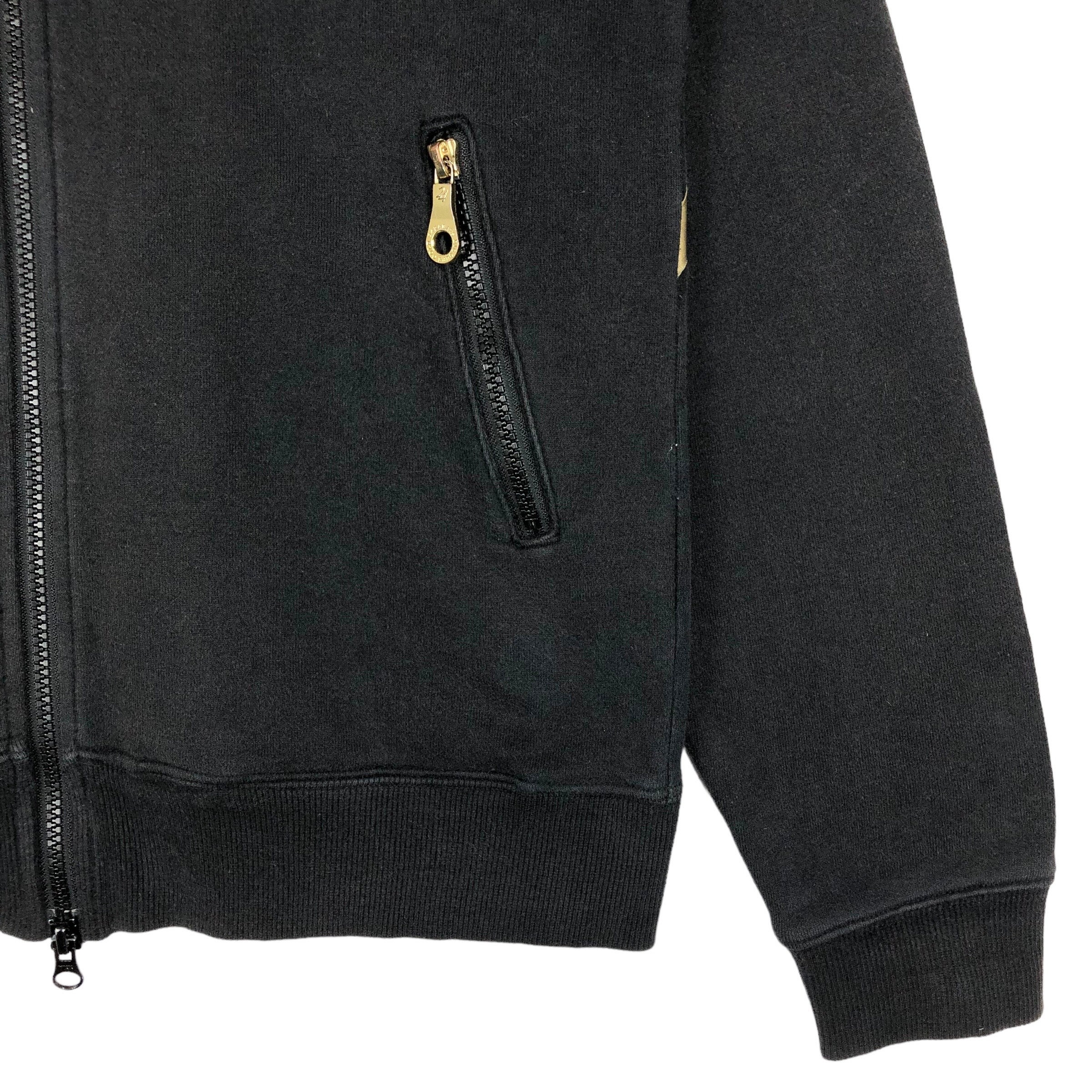 24 Karats Tribe of Gold Hoodie - Big Logo Black Zip-up (size S) - Etsy