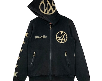 24 Karats Tribe of Gold Hoodie - Big Logo Black Zip-up (size S) - Etsy