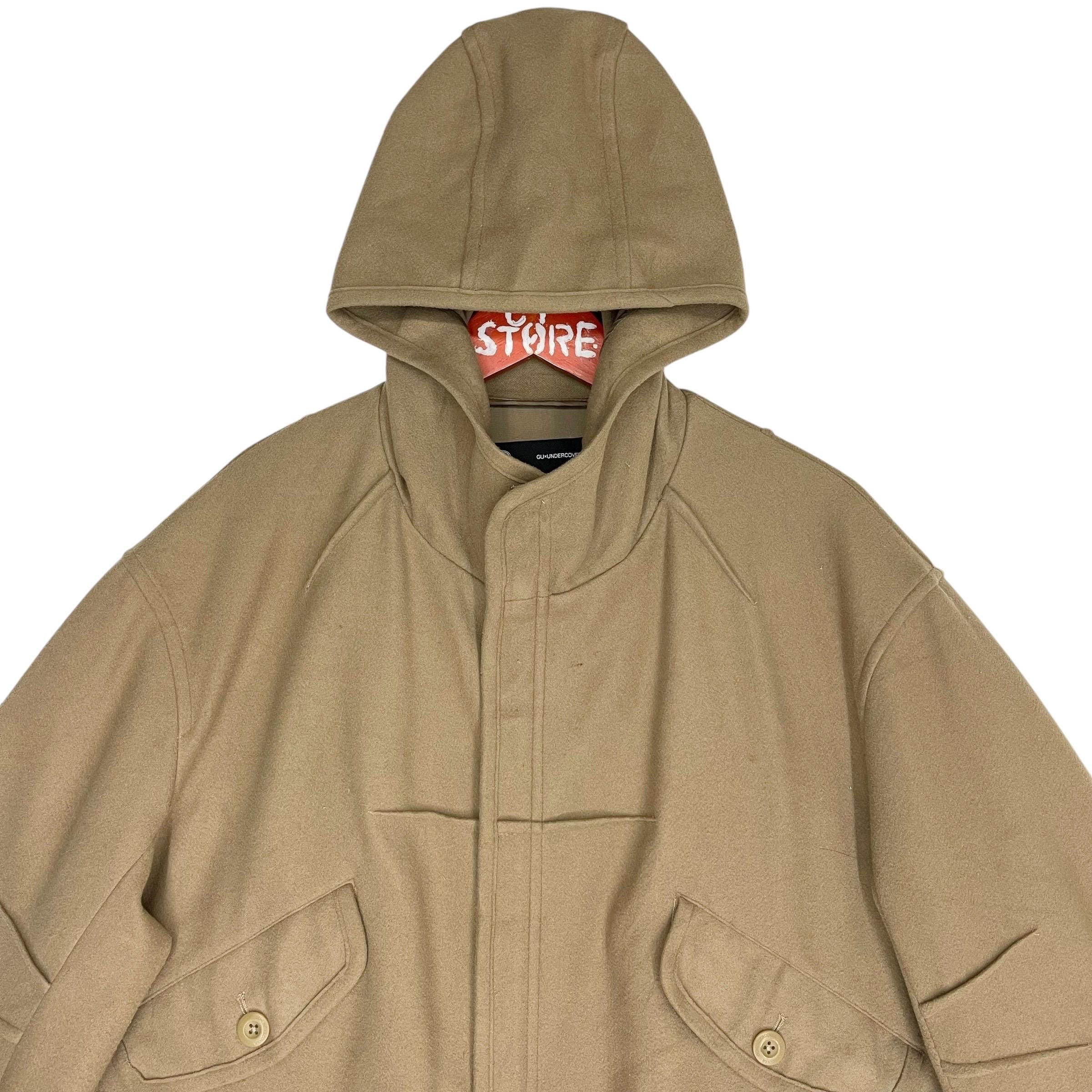 Jun Takahashi Undercover X GU Back Gather Coat Oversized