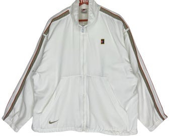Vintage Nike Court Heritage 2WAY Jacket Size XL
