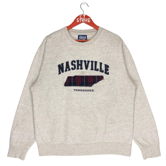 Nashville Tennessee Sweatshirt Crew Neck Big Logo… - image 1