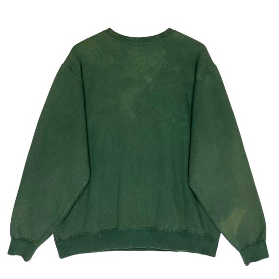 Stussy Crewneck Sweatshirt Green Size M/L - Etsy