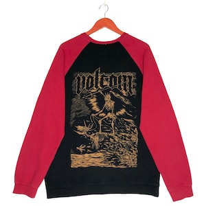Vintage Volcom Sea Stoned Crewneck Sweatshirt Size M, Game Sweater