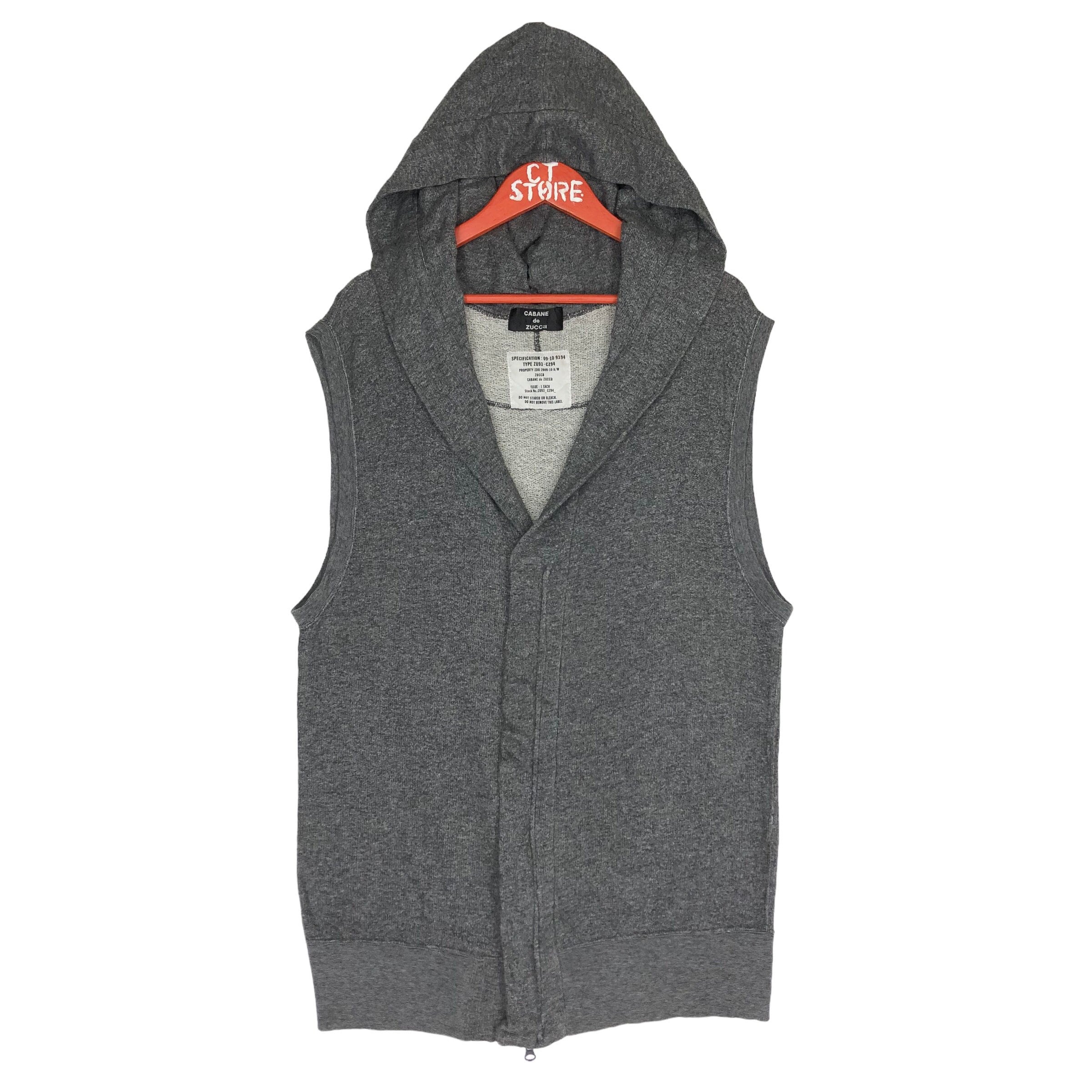 CABANE de ZUCCA ハイネック カーディガン Issey Miyake Cabana De Zucca Hoodie Sleeveless Size M - Etsy