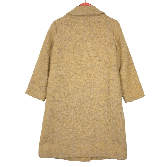 Vintage Harris Tweed Wool Coat Jacket Size M Adult Women