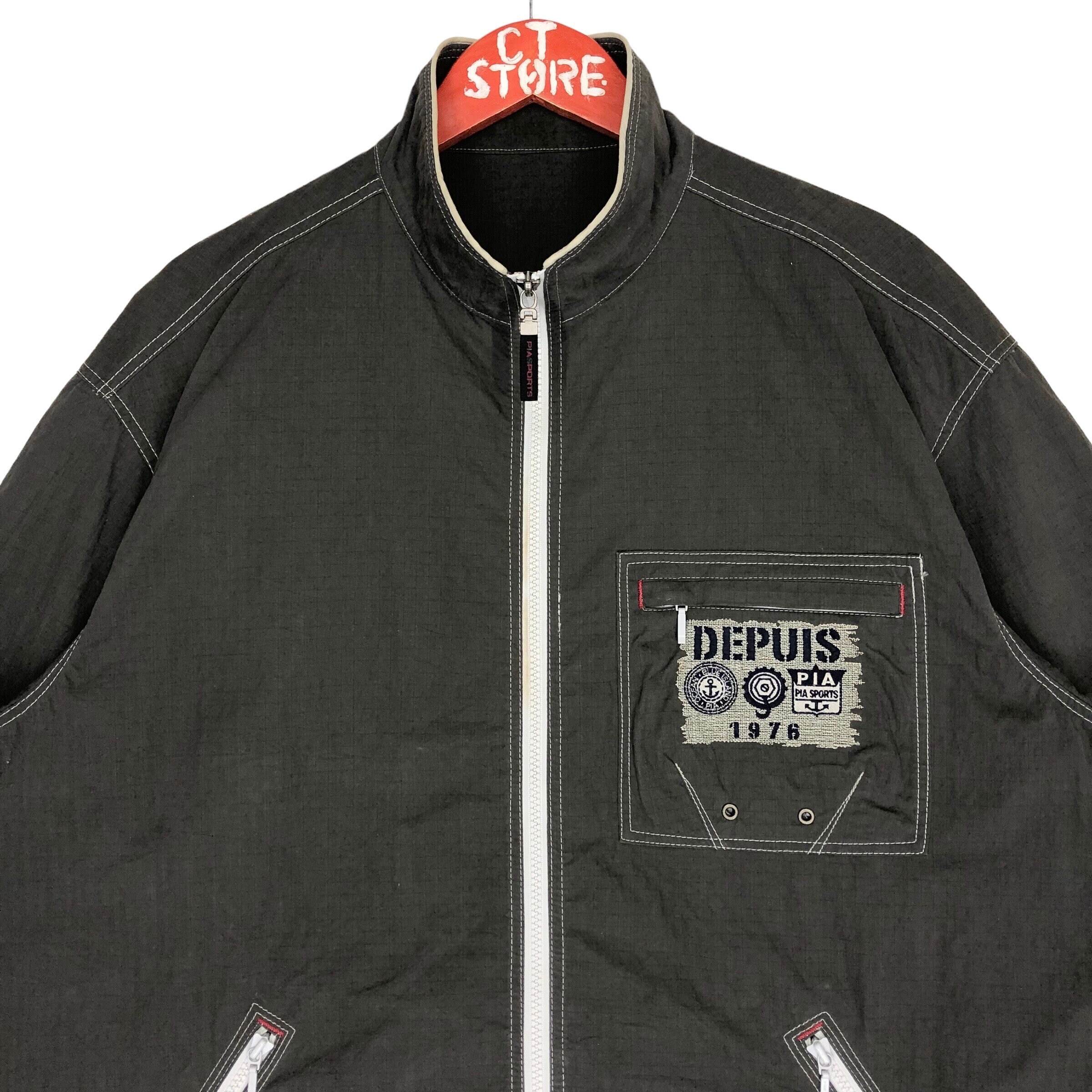 Vintage Pia Sport Depuis Zip up Jacket Size XL Pia Sport