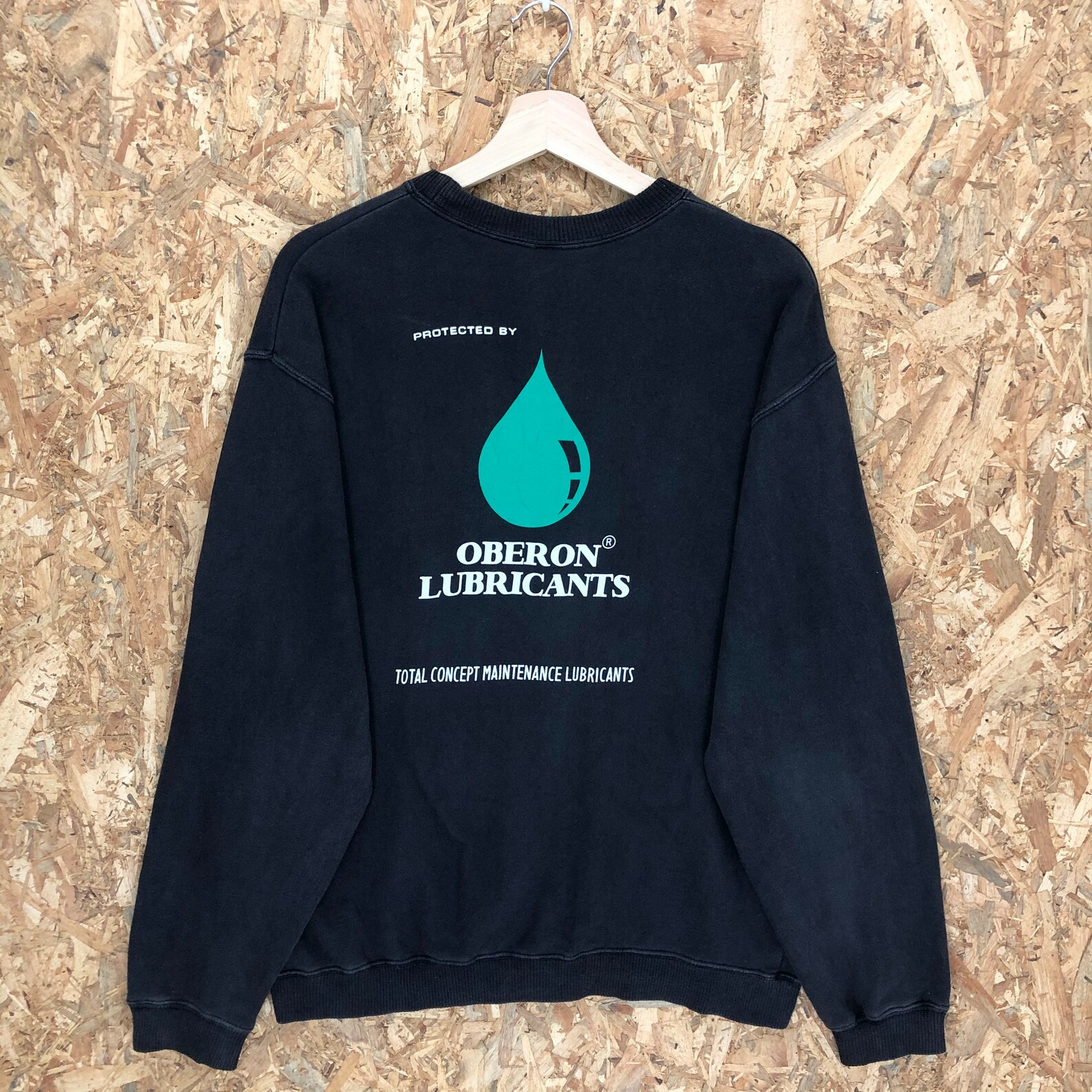 Vintage Oberon Lubricants Crewneck Sweatshirt Etsy