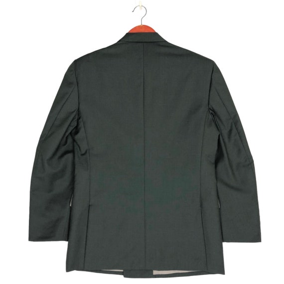 Vintage Christian Dior Monsieur Double Breasted Blazer - Green