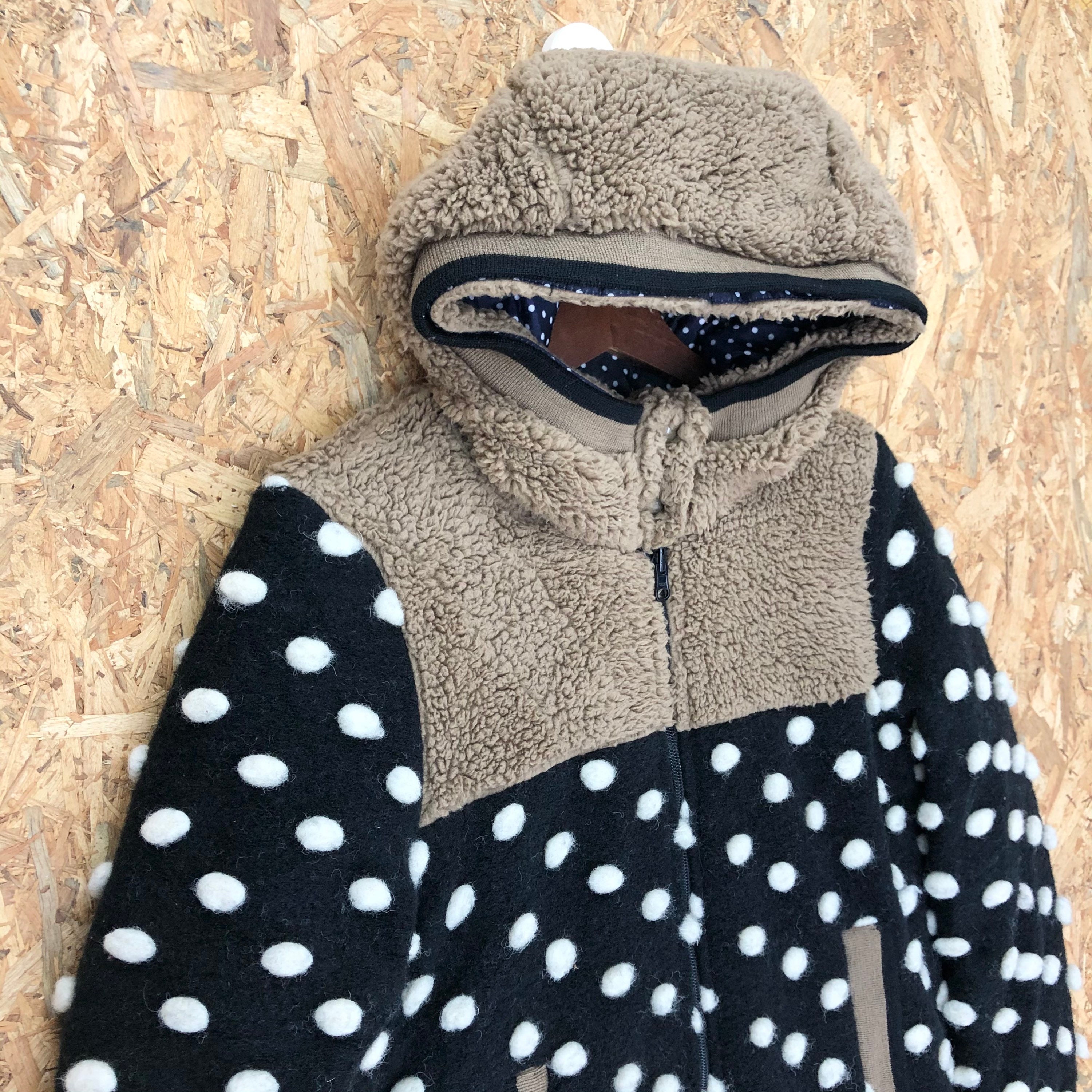 【新作】shélle Polka Dot Anorak Hoodie Polka Dot Anorak Hoodie – shéller / シェリエ