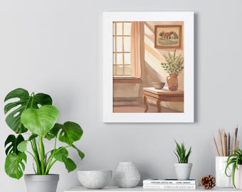 SET OF 7 Rustic Home Vertical Poster, Cozy Wall Art, Autumn Decor, Farmhouse Print, Gift for Homeowners, Nature Inspired Decoration