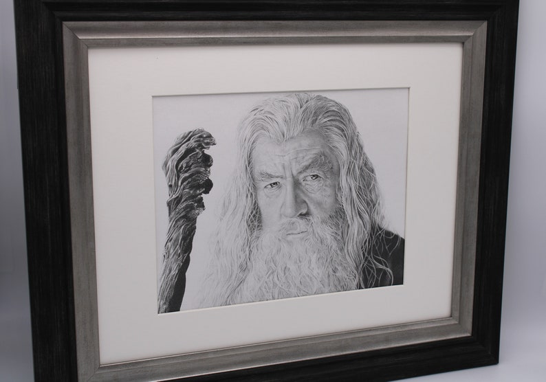 Gandalf Art Print 8x10 Inches - Etsy