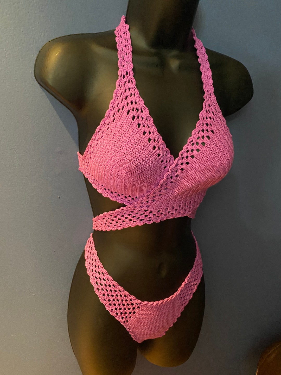 CUSTOM Hand Crocheted Bikini Etsy