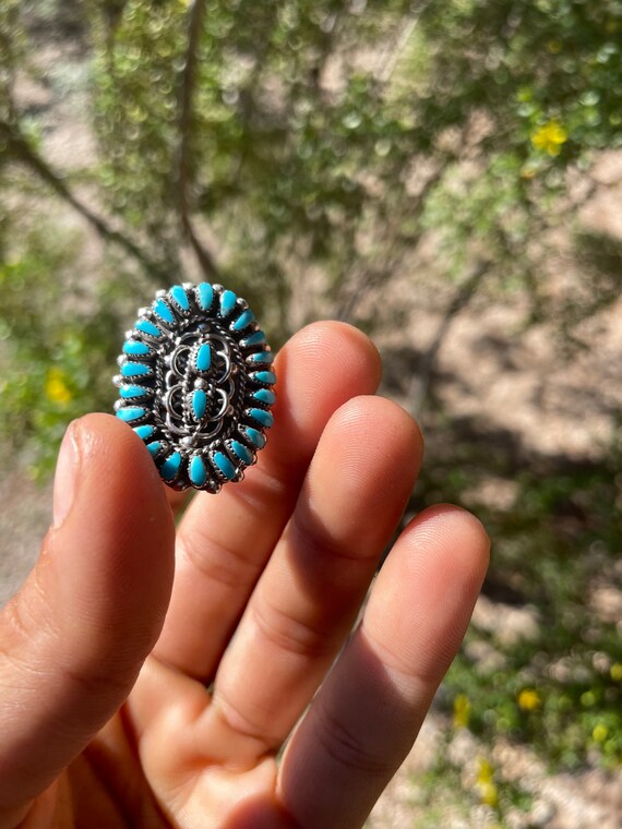 Zuni 2024 turquoise ring