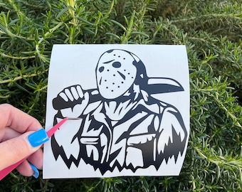 Jason Horror SVG: Archivo de corte de Viernes 13 (Archivo digital)