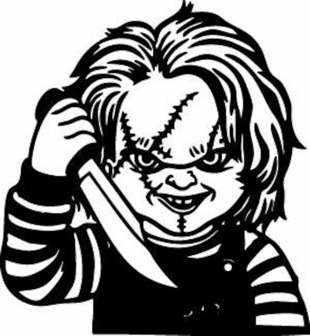 Paquete de archivos de corte SVG de Chucky Archivo de corte SVG de ...