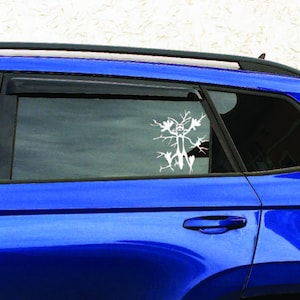 Coyote decal. Perfect for cars, trucks, windows, laptops, and so much more! Could go in dents, on cracks, cute way to decorate your vehicle!