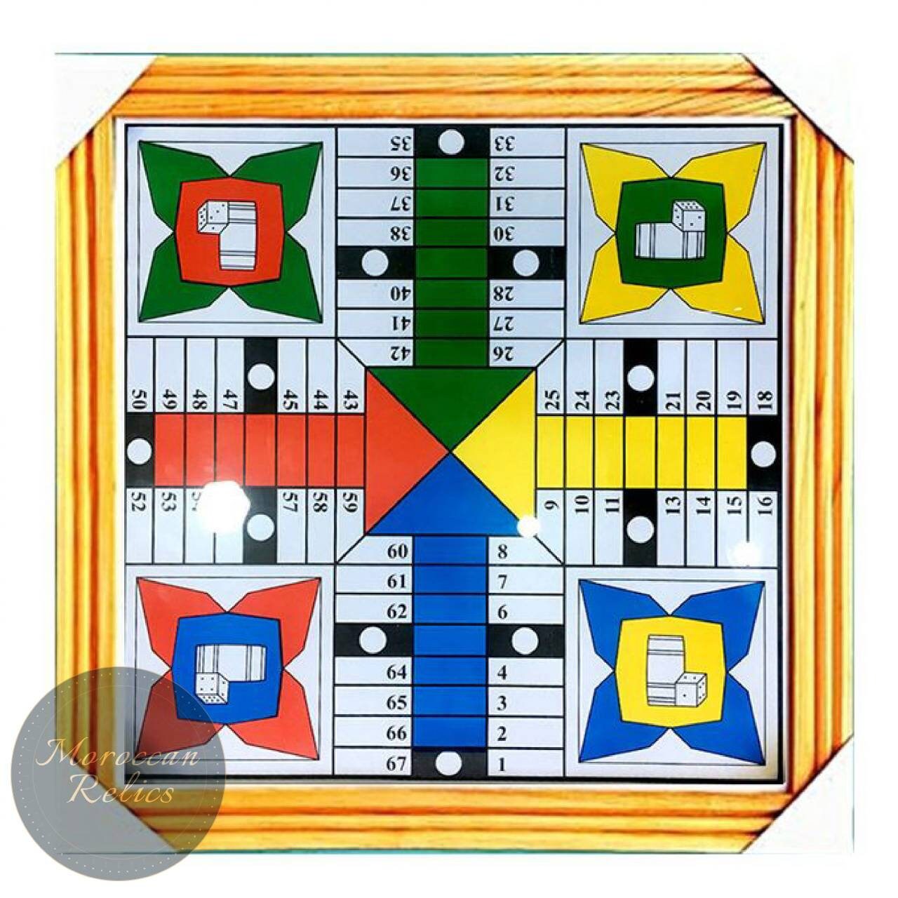Parcheesi Board Game Multiplayers Table and Accessories Etsy
